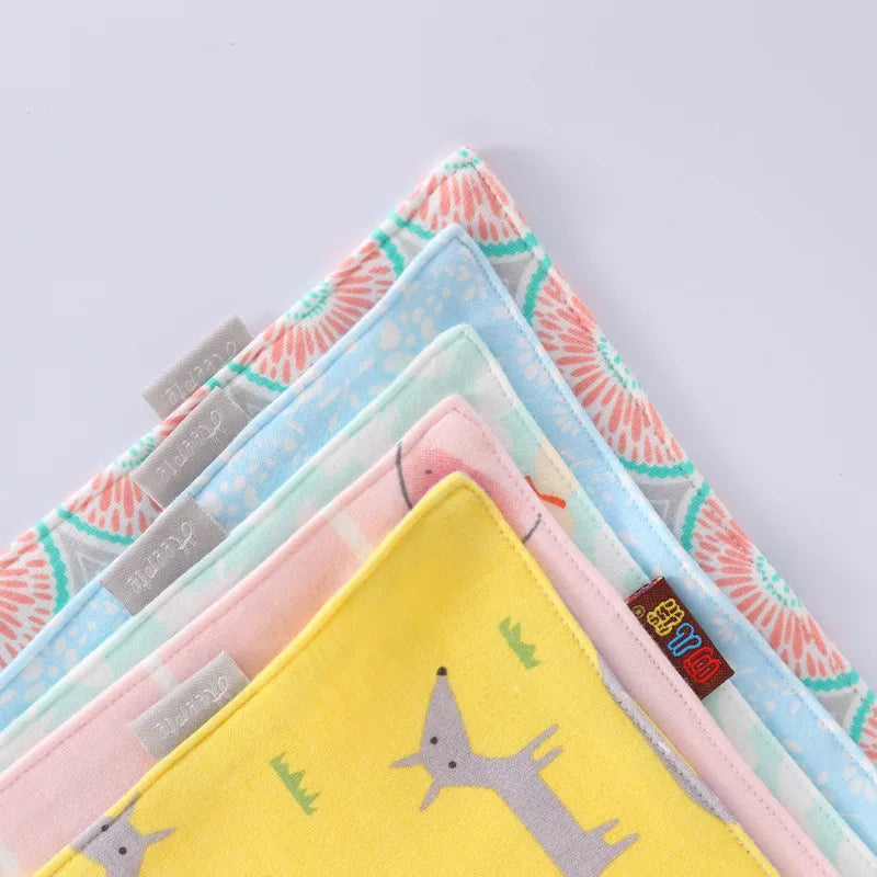 5pcs Baby Triangle Bibs