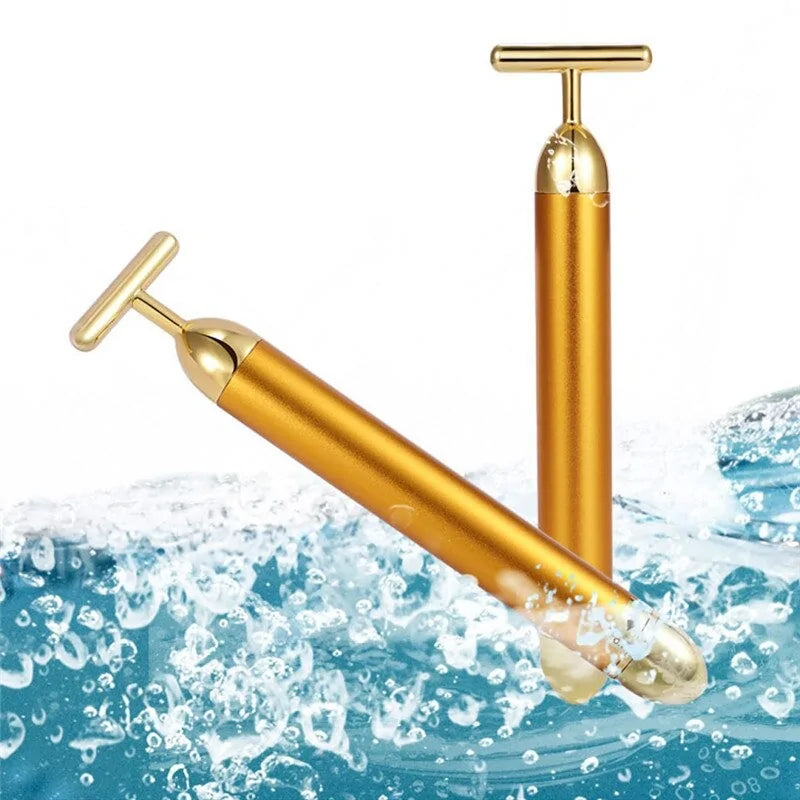 24K Gold Facial Massager